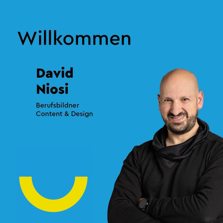 Herzlich willkommen, David Niosi