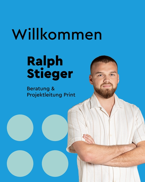 Vom Drucksaal ins Büro - Willkommen in der Beratung Ralph Stieger
